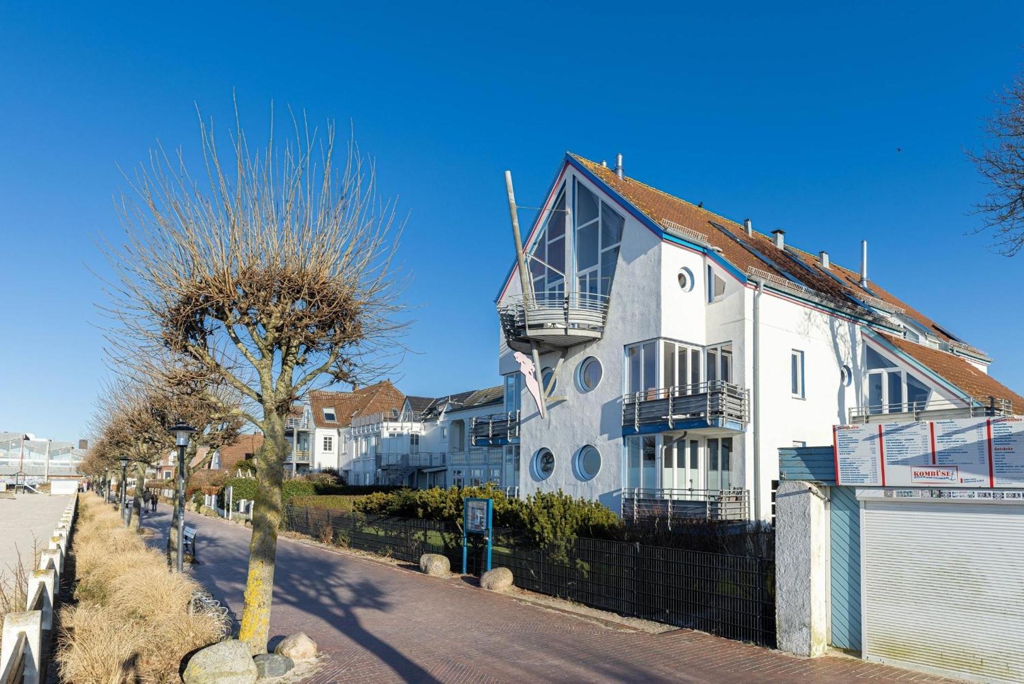 Haus Windjammer Eagle Laboe Buitenkant foto